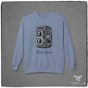 Twin Lens camera Sweatshirt from the Tee Lab Designs Photography Collection.