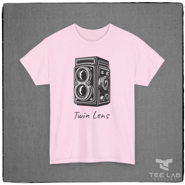 Twin Lens camera Tee from the Tee Lab Designs Photography Collection.