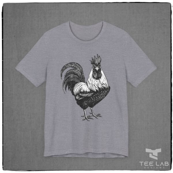 Rooster Bella+Canvas from the Tee Lab Designs.