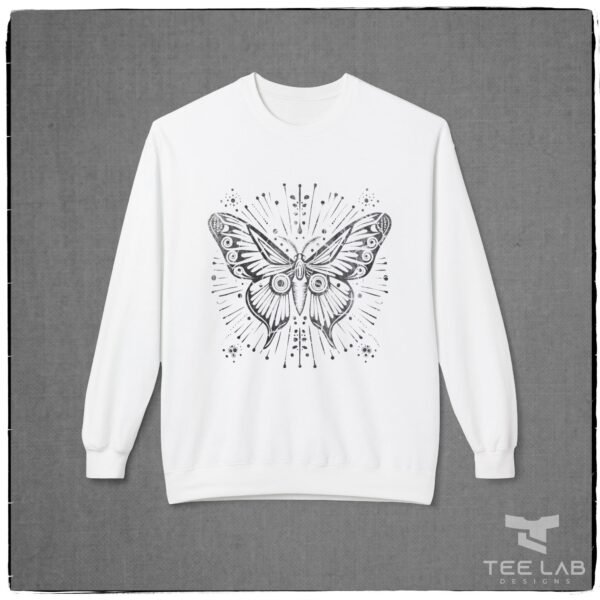 Distressed Moth Sweatshirt - Image 3