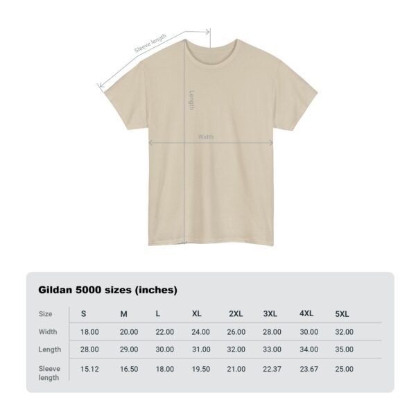 Camping Dog Gildan Unisex Heavy Cotton Tee