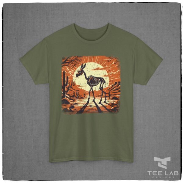 Distressed Burro Sunset Tee - Image 8