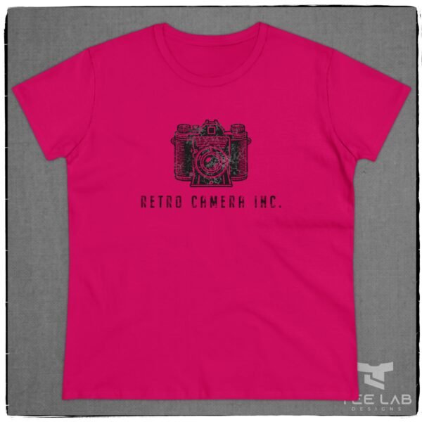 Women's Retro Camera Tee - Image 5