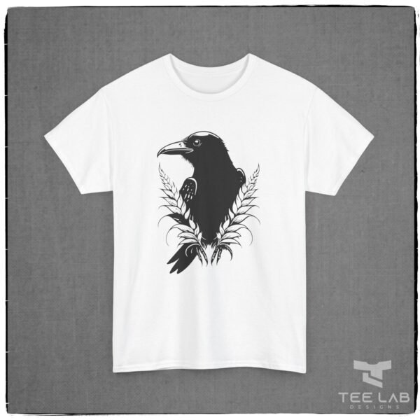 Crow Raven 3 Gildan Unisex Heavy Cotton Tee