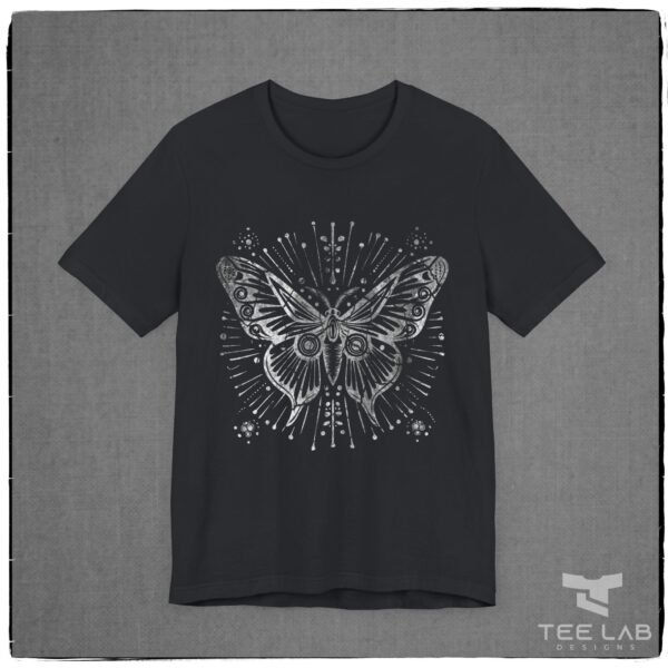 Distressed Moth Bella+Canvas