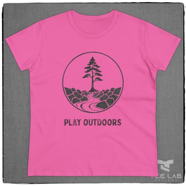 Women's Play Outdoors Tee - Image 5