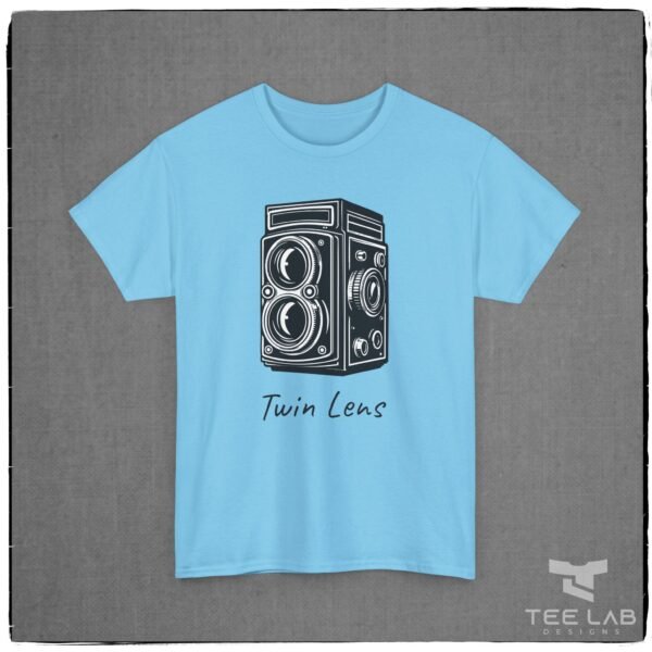 Twin Lens camera Tee from the Tee Lab Designs Photography Collection.