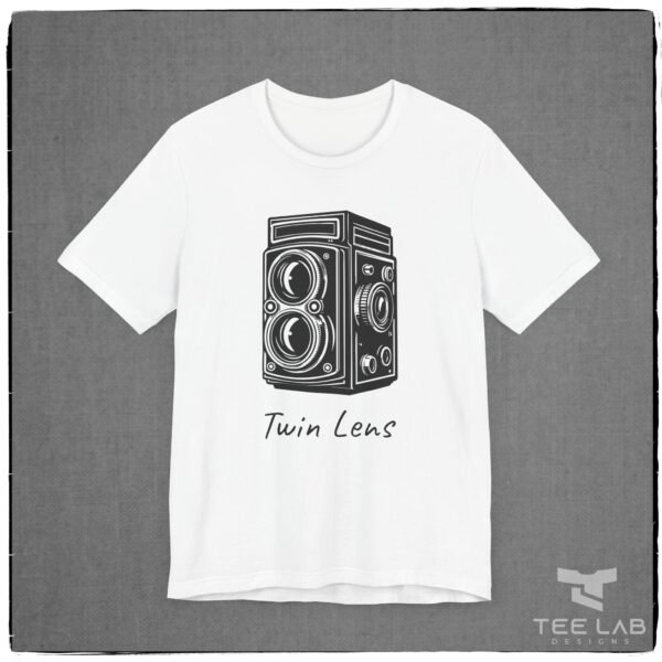 Twin Lens camera Bella+Canvas from the Tee Lab Designs Photography Collection.