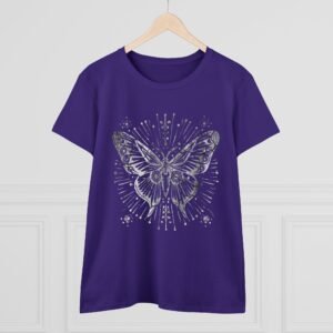 Vintage Moth Gildan Women's Midweight Cotton Tee