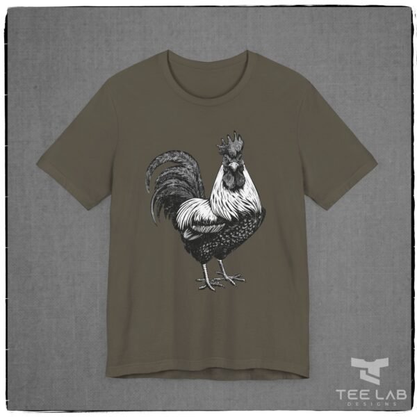 Rooster Bella+Canvas from the Tee Lab Designs.