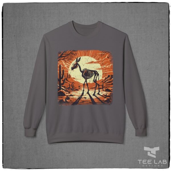 Distressed Burro Sunset Sweatshirt - Image 10