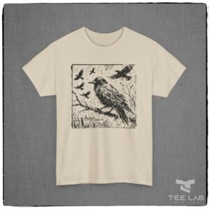 Translucent Crows Gildan Unisex Heavy Cotton Tee