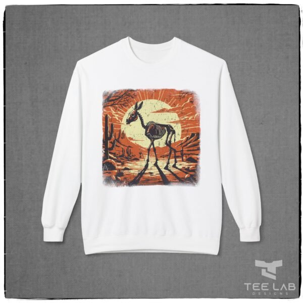 Distressed Burro Sunset Sweatshirt - Image 4