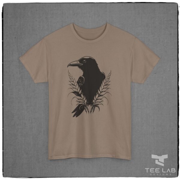 Crow Raven 3 Gildan Unisex Heavy Cotton Tee