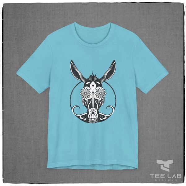 Distressed Sugar Skull Mule Bella+Canvas - Image 13