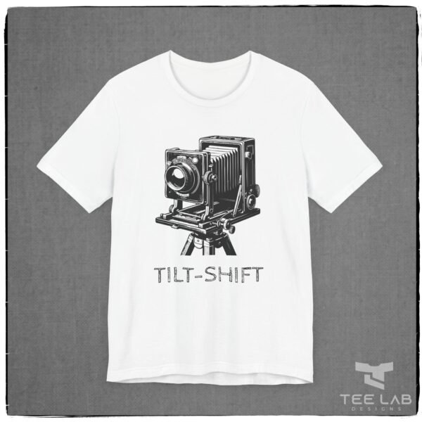 Tilt-Shift View Camera Bella+Canvas from the Tee Lab Designs. Part of the Photography Collection.