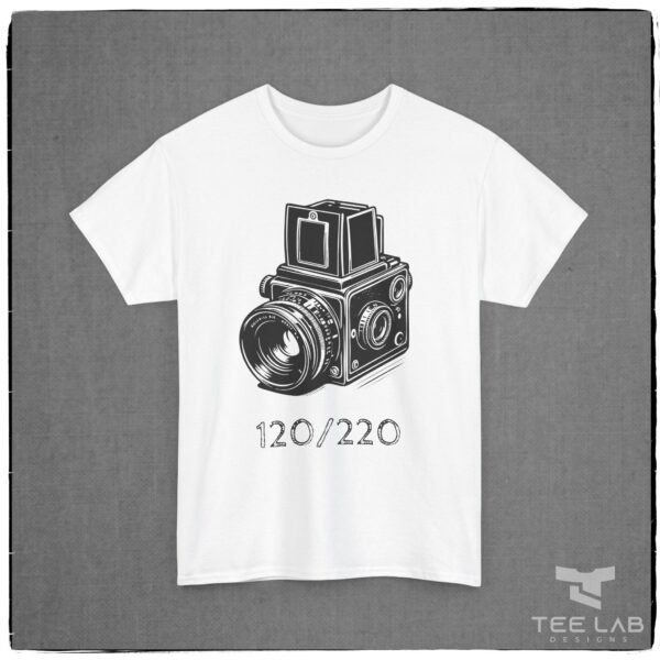 120/220 Film Camera Tee - Image 4