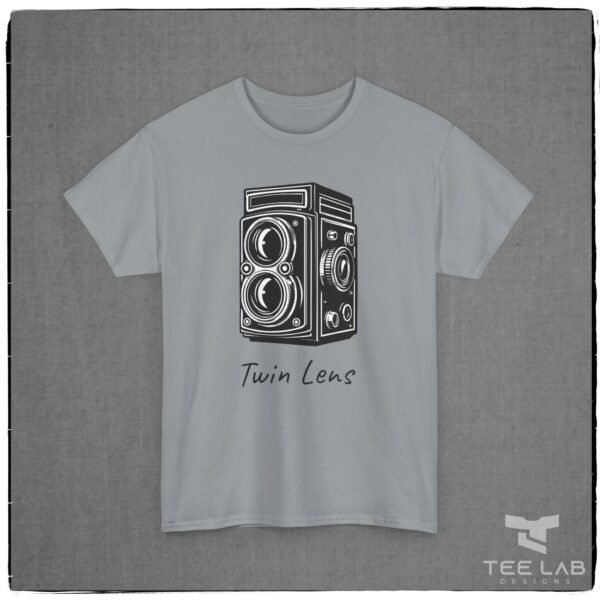 Twin Lens camera Tee from the Tee Lab Designs Photography Collection.