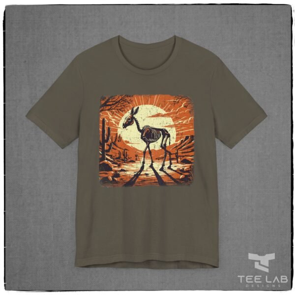 Distressed Burro Sunset Bella+Canvas