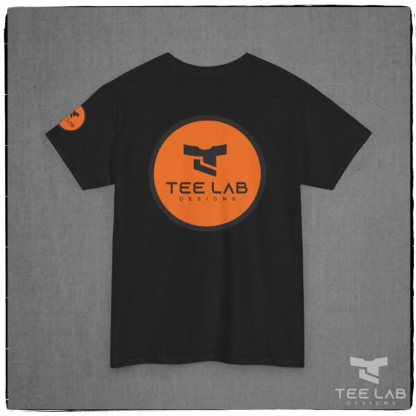 Tee Lab Designs logo with Arm Logo tee from the Tee Lab Designs.