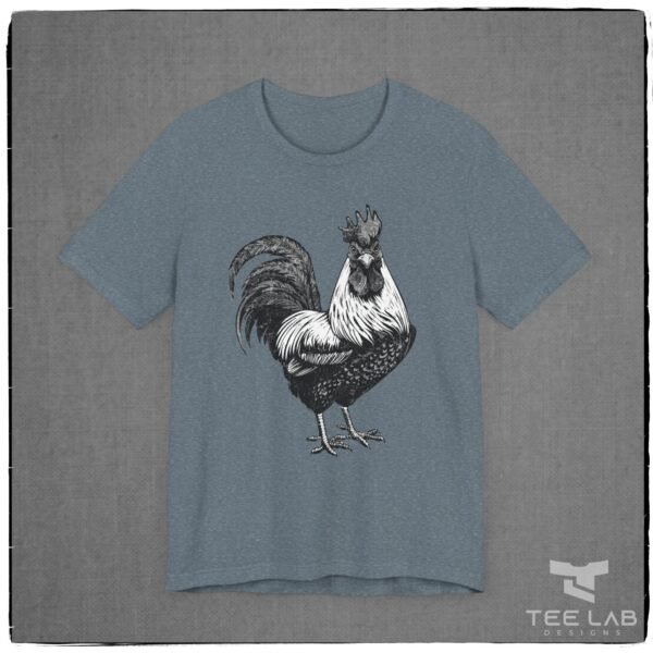 Rooster Bella+Canvas from the Tee Lab Designs.