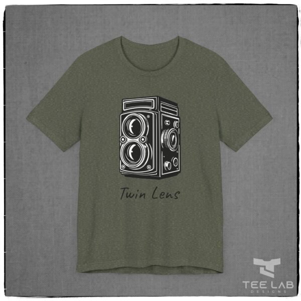 Twin Lens camera Bella+Canvas from the Tee Lab Designs Photography Collection.