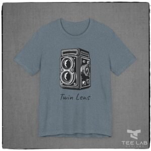 Twin Lens camera Bella+Canvas from the Tee Lab Designs Photography Collection.