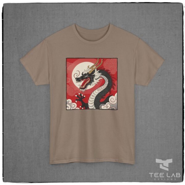 Japanese Dragon 3 Tee from the Tee Lab Designs Japanese Collection.