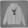 Sketched Black Chihuahua Hoodie from Tee Lab Designs. From the Chihuahua Collection.