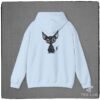 Sketched Black Chihuahua Hoodie from Tee Lab Designs. From the Chihuahua Collection.