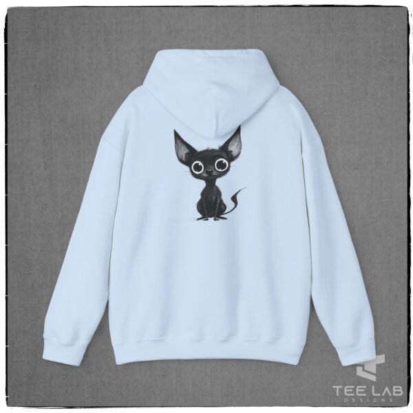 Sketched Black Chihuahua Hoodie from Tee Lab Designs. From the Chihuahua Collection.