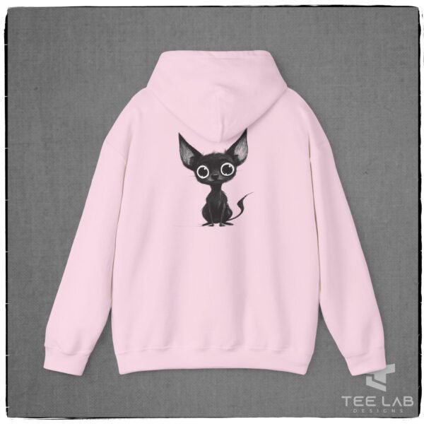 Sketched Black Chihuahua Hoodie from Tee Lab Designs. From the Chihuahua Collection.