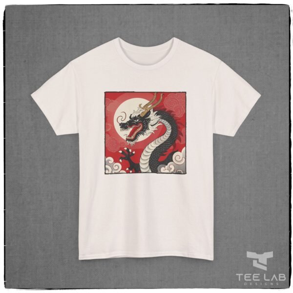 Japanese Dragon 3 Tee from the Tee Lab Designs Japanese Collection.