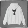 Sketched Black Chihuahua Hoodie from Tee Lab Designs. From the Chihuahua Collection.