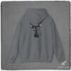 Sketched Black Chihuahua Hoodie from Tee Lab Designs. From the Chihuahua Collection.