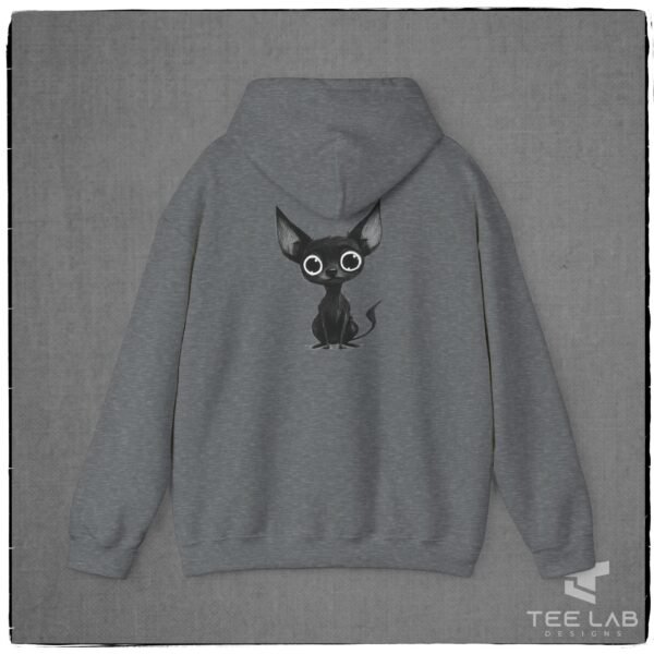 Sketched Black Chihuahua Hoodie from Tee Lab Designs. From the Chihuahua Collection.