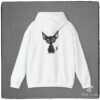 Sketched Black Chihuahua Hoodie from Tee Lab Designs. From the Chihuahua Collection.