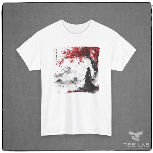Japanese Onna-Musha Tee from the Japanese Collections at tee Lab Designs.