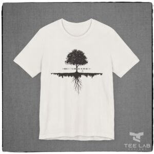 Mother' Day Design Mother's Root Run Deep Bella+Canvas Tee.