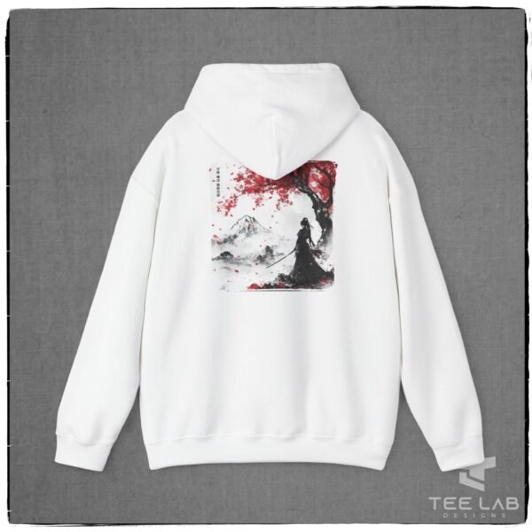 Japanese Onna-Musha Hoodie from the Japanese Collections at tee Lab Designs.