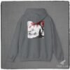 Japanese Onna-Musha Hoodie from the Japanese Collections at tee Lab Designs.