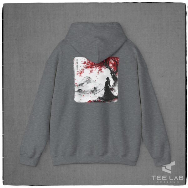 Japanese Onna-Musha Hoodie from the Japanese Collections at tee Lab Designs.