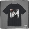 Japanese Woman Holding Umbrella Bella+Canvas tee from the Japanese Collection at Tee Lab Designs.