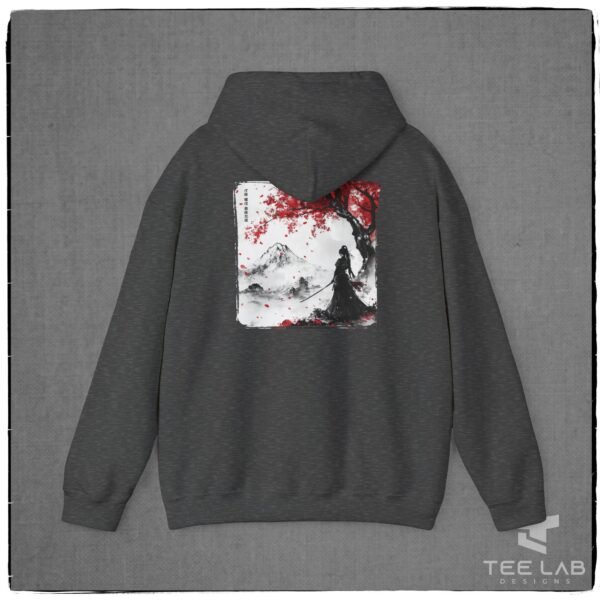 Japanese Onna-Musha Hoodie from the Japanese Collections at tee Lab Designs.
