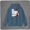 Japanese Onna-Musha Hoodie from the Japanese Collections at tee Lab Designs.