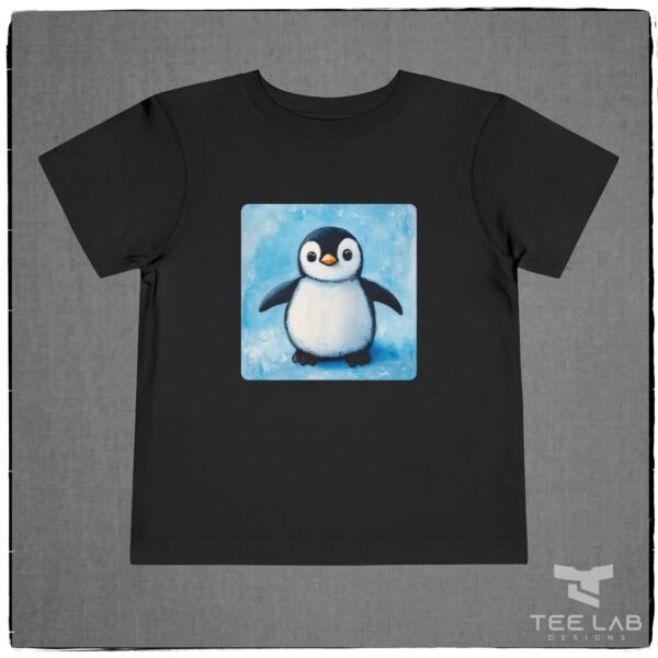 Folk Art Kids Penguin Tee part of the Tee Lab Designs Toddler and Kids Collection.