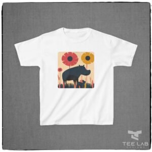 Folk Art Kids Hippo Tee