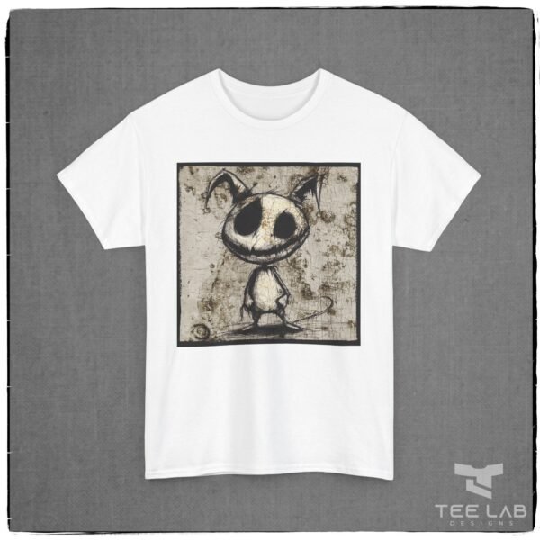 Weathered and Stitched Chihuahua Doll Tee