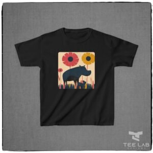 Folk Art Kids Hippo Tee