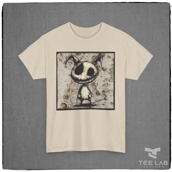 Weathered and Stitched Chihuahua Doll Tee - Image 4